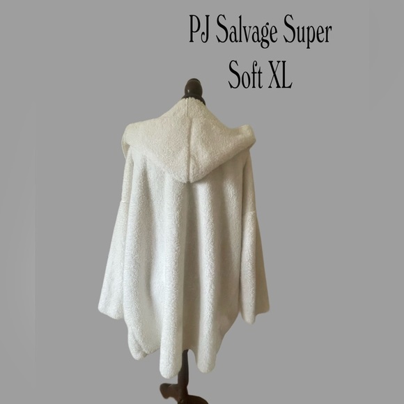 PJ Salvage Plush Sherpa Cream Cardigan
Hoodie Jacket Soft! X Large EUC Pockets - Picture 2 of 4